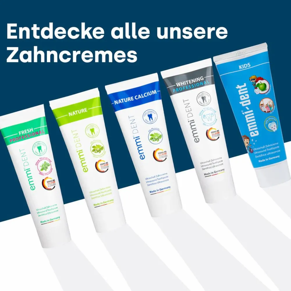 emmi-dent® Whitening Ultraschall Zahncreme> Outlet