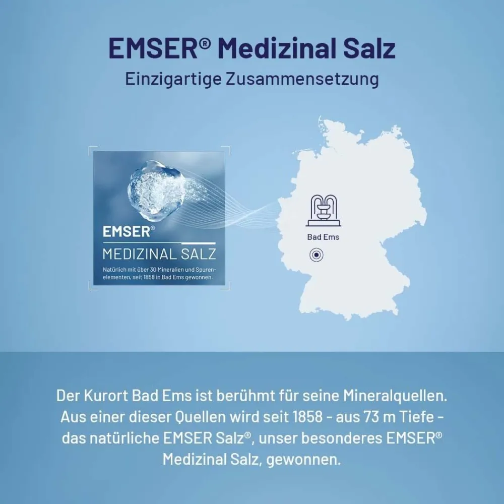 ® Nasendusche mit 4 Beuteln Nasenspülsalz>Emser Sale