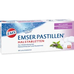 Pastillen® Halstabletten mit Salbei Zuckerfrei|Emser Outlet