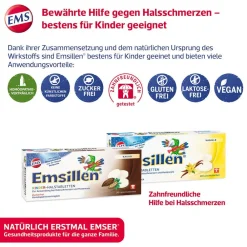 Emsillen® Kinder - Halstabletten Vanille| Online