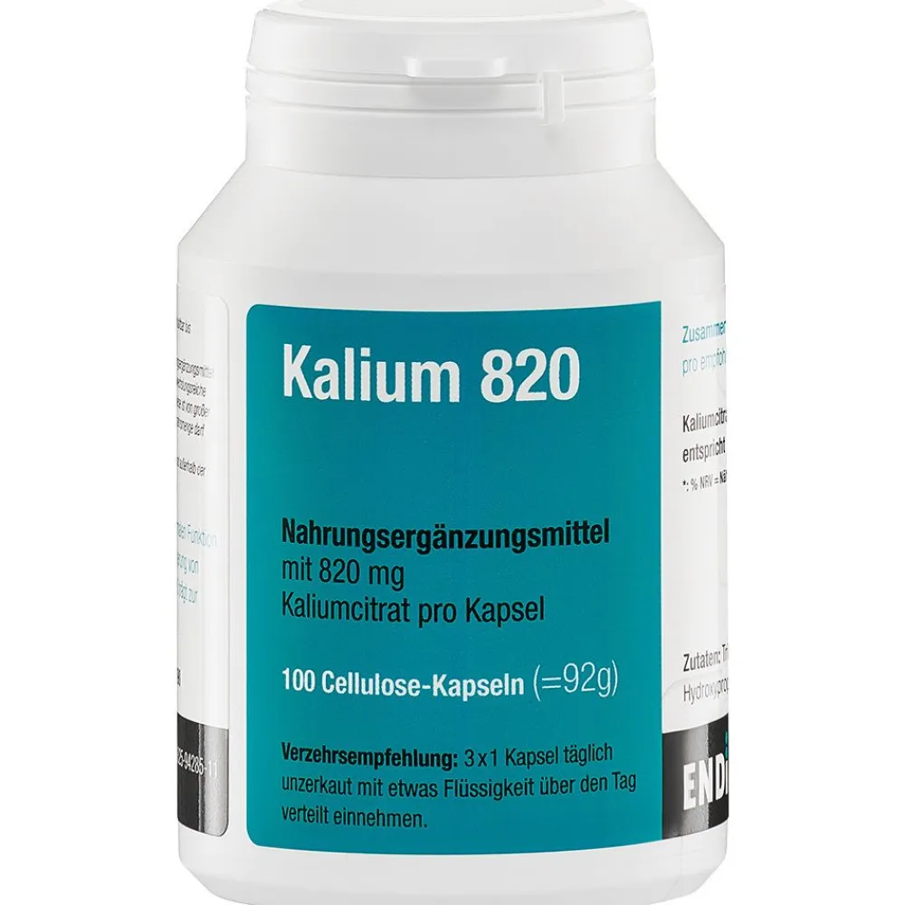 ® Kalium 820 Kapseln>Endima Clearance