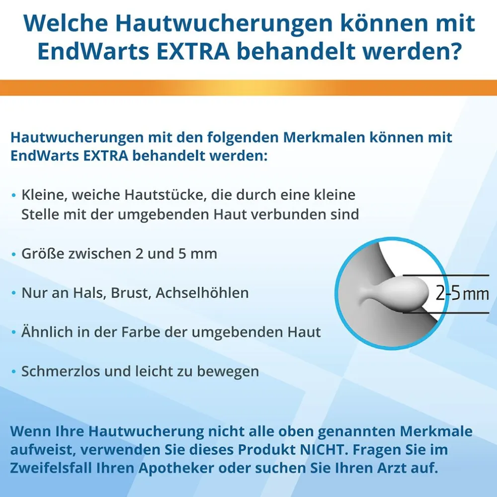 EXTRA: Stielwarzen entfernen, Vereisungsmittel zur Entfernung von Stielwarzen an Hals, Brust & Achseln>EndWarts Best