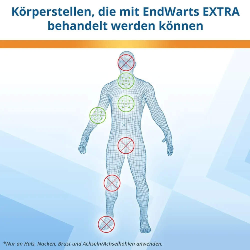 EXTRA: Stielwarzen entfernen, Vereisungsmittel zur Entfernung von Stielwarzen an Hals, Brust & Achseln>EndWarts Best