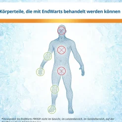 FREEZE: Vereisungsmittel zur Entfernung von Warzen an Händen, Armen & Füßen|EndWarts Best