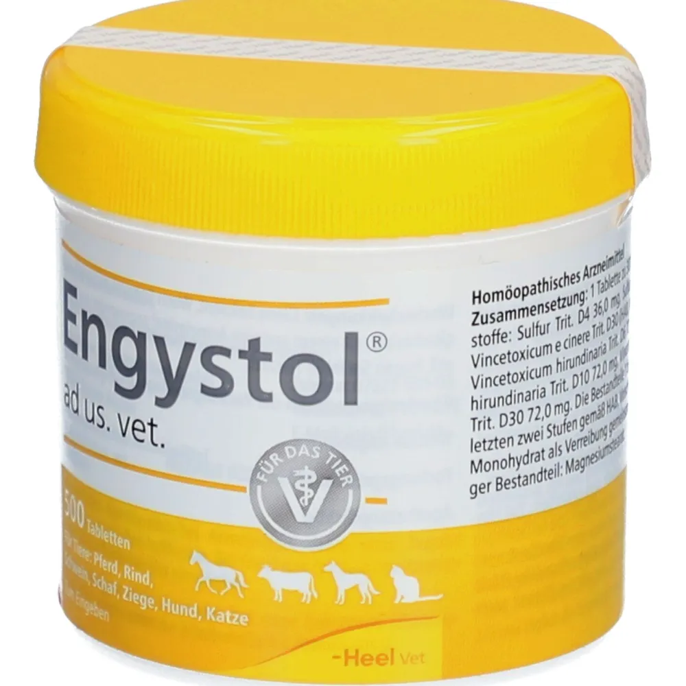 ® ad us. vet. für Tiere>Engystol Clearance