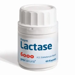 Enzym Lactase - 6000 FCC / 60 Kapseln| Hot