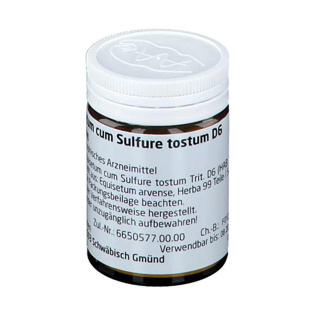 Equisetum Cum Sulfure Tostum D6>WELEDA