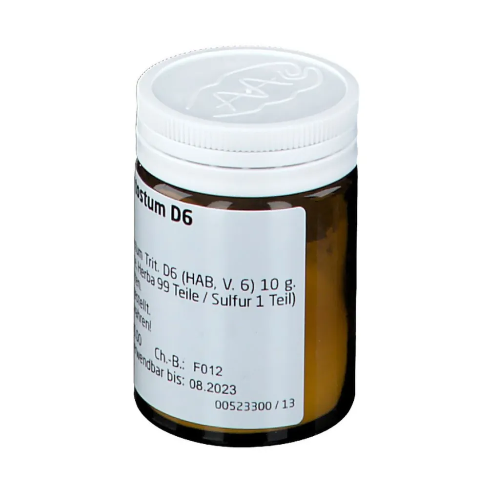 Equisetum Cum Sulfure Tostum D6>WELEDA