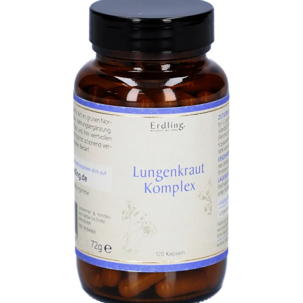 Lungenkraut Komplex -Kapseln>Erdling Best