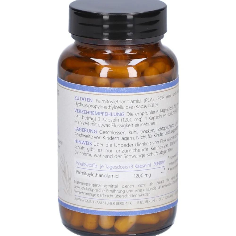 . PEA - Palmitoylethanolamid - 120 Kapseln (400mg)>Erdling Hot