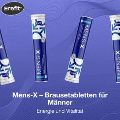 Erefit Mens-X - Brausetabletten für Männer – Alternative zu Viagra und Kamagra| Best