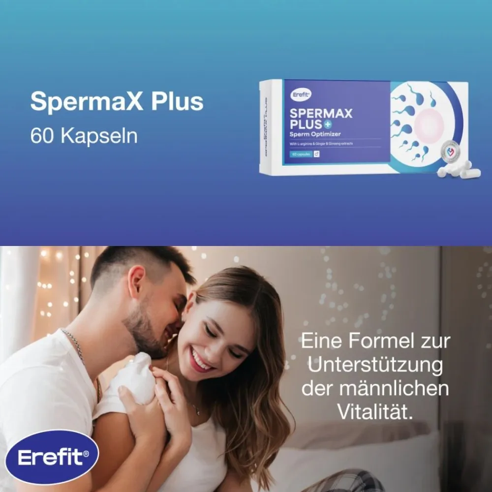 Erefit SpermaX Plus - Fruchtbarkeit und Spermienproduktion| Clearance