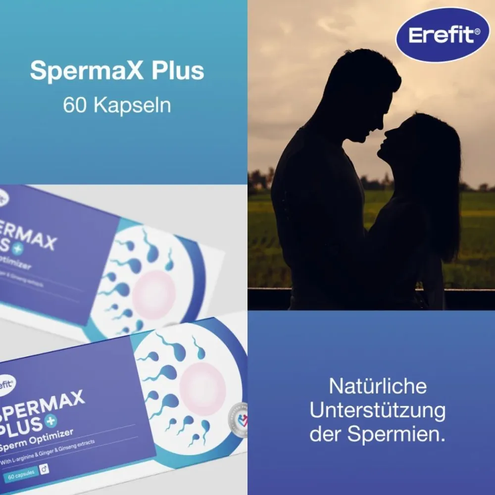 Erefit SpermaX Plus - Fruchtbarkeit und Spermienproduktion| Clearance
