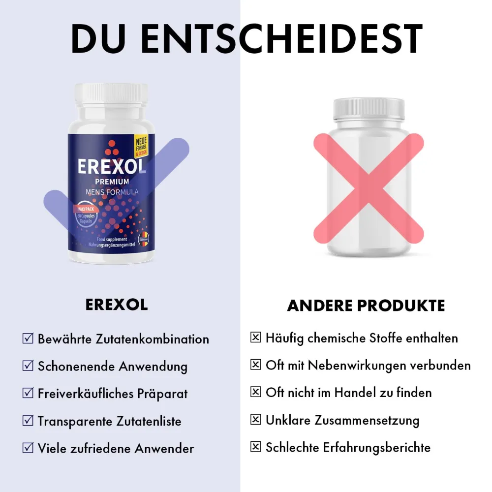 – Für mehr Energie & Männlichkeit|EREXOL Sale