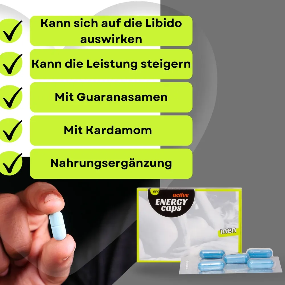 - Active Energy Caps Libido 5 stk|Ero Discount