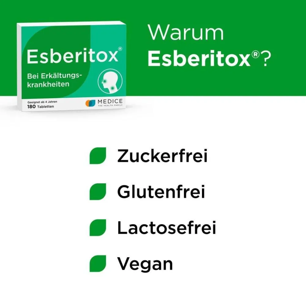 Tabletten bei Erkältungskrankheiten>Esberitox Hot