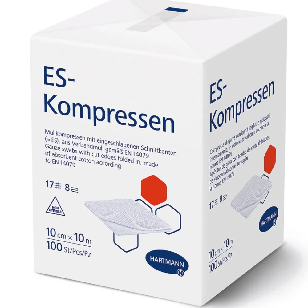ES-Kompressen unsteril 8fach 10 x 10 cm| Online