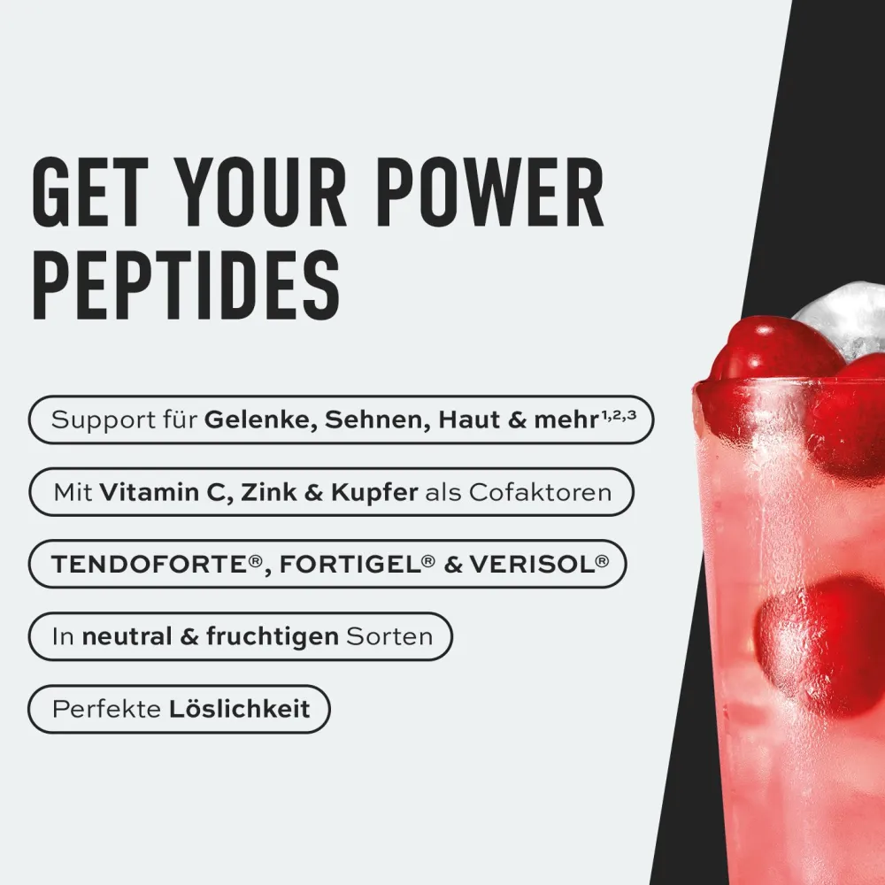 Collagen Peptides Pulver mit Kollagen, Vitaminen, Mineralstoffen|ESN Best