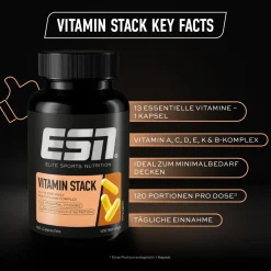 Vitamin Komplex Kapseln|ESN Hot