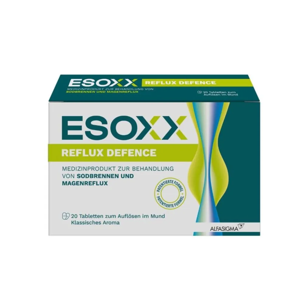 Esoxx Reflux Defence Kautabletten – GERD-Symptome schnell loswerden> New