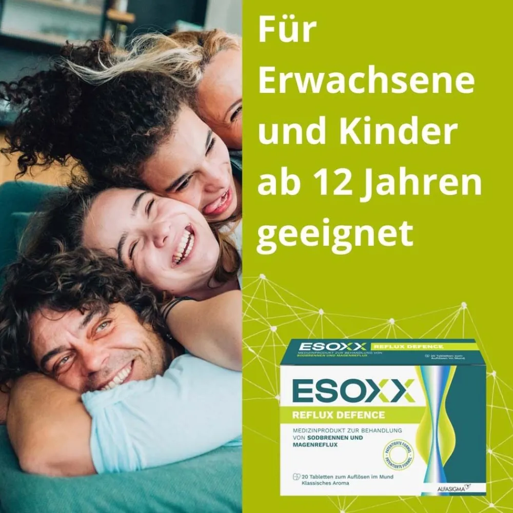 Esoxx Reflux Defence Kautabletten – GERD-Symptome schnell loswerden> New