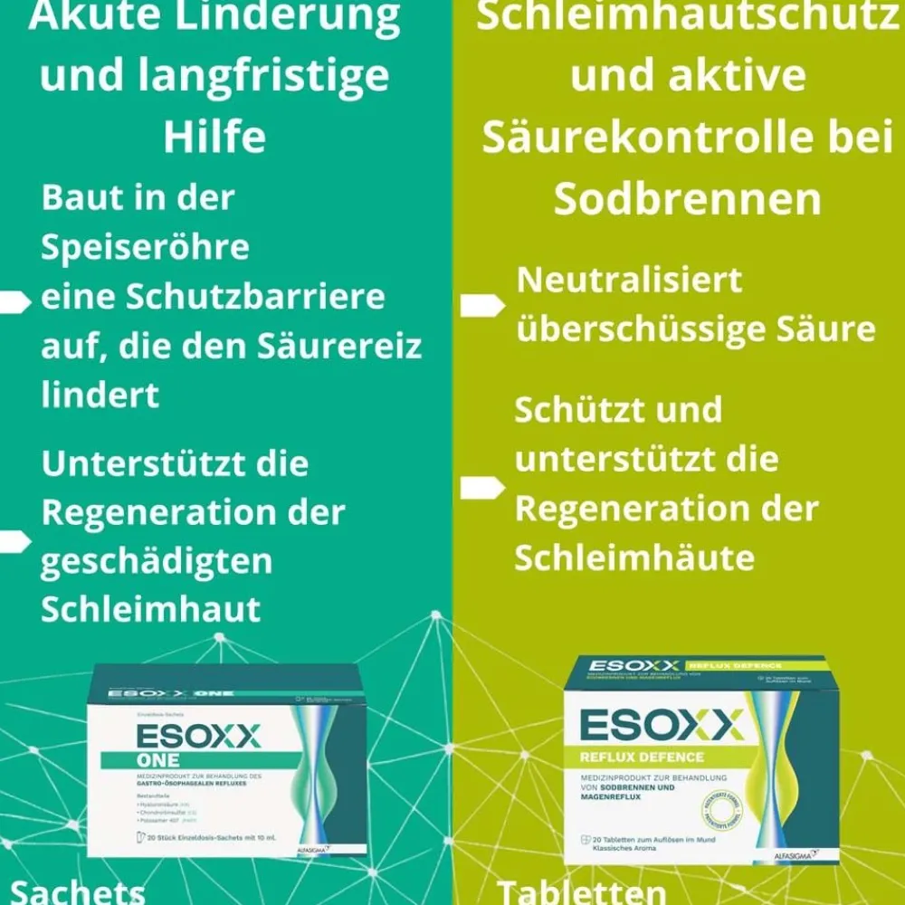 Esoxx Reflux Defence Kautabletten – GERD-Symptome schnell loswerden> New