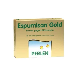 ® Gold Perlen gegen Blähungen>Espumisan Discount