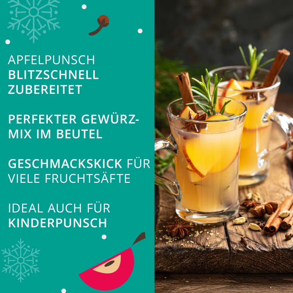 ETS - Apfel Punsch Gewürz Winter Apple bio>English Tea Shop New