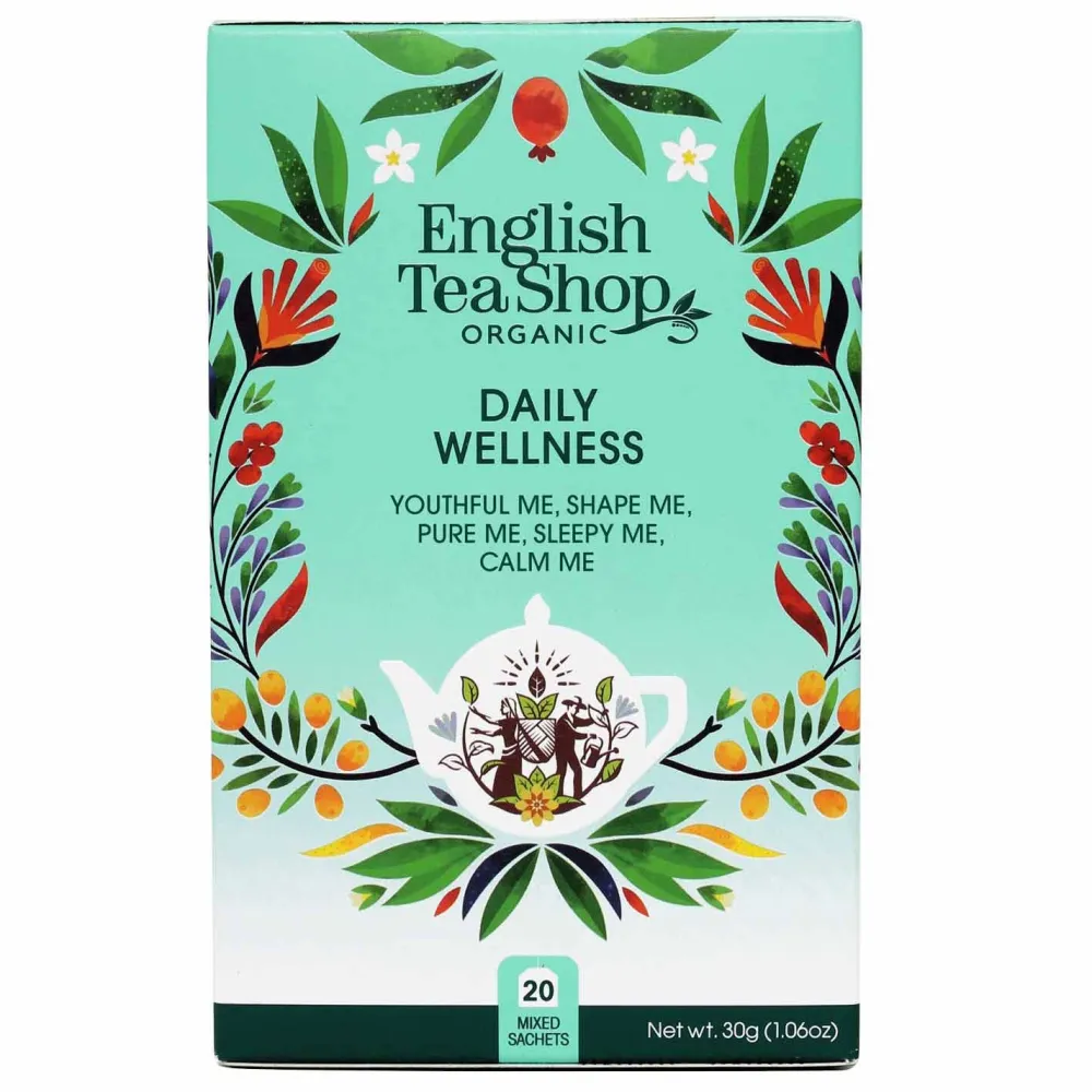 ETS - Daily Wellness Tee-Kollektion bio>English Tea Shop New