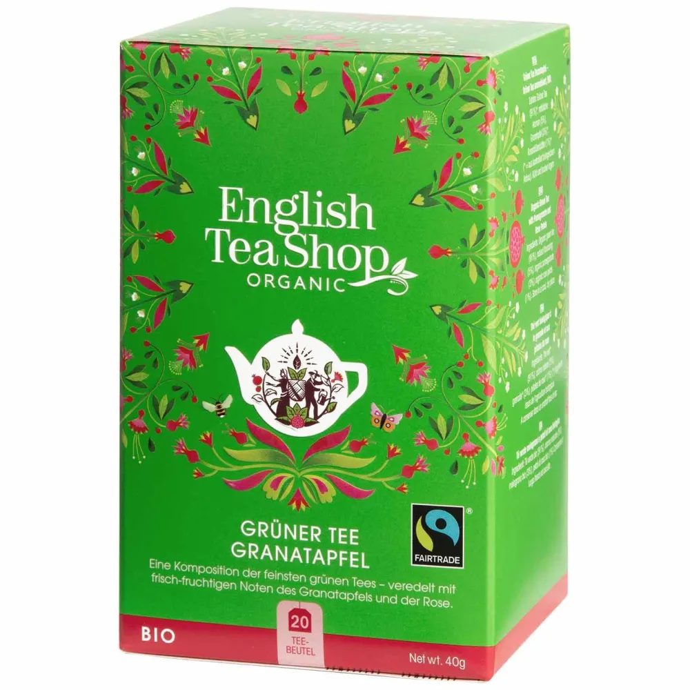 ETS - Grüner Tee Granatapfel bio>English Tea Shop Outlet