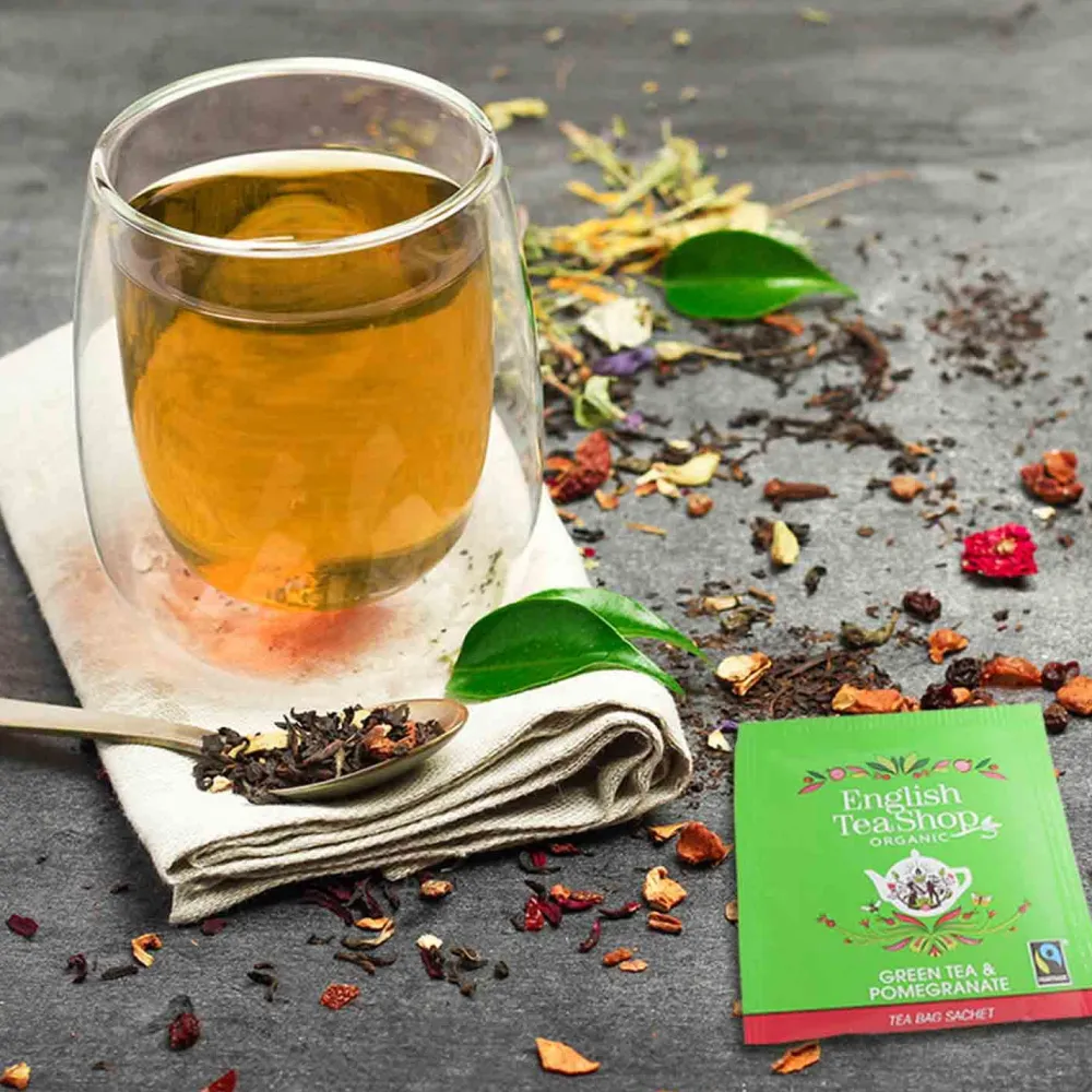 ETS - Grüner Tee Granatapfel bio>English Tea Shop Outlet