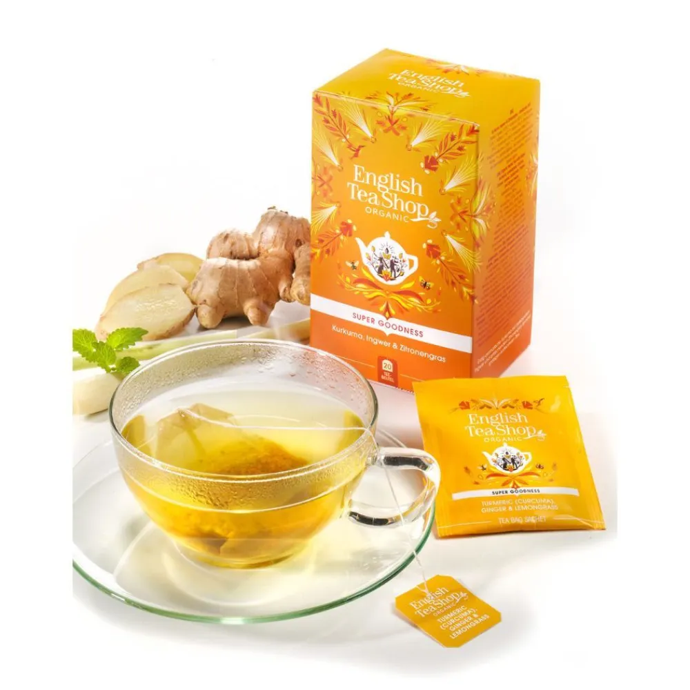 ETS - Kurkuma, Ingwer & Zitronengras Tee bio>English Tea Shop Hot