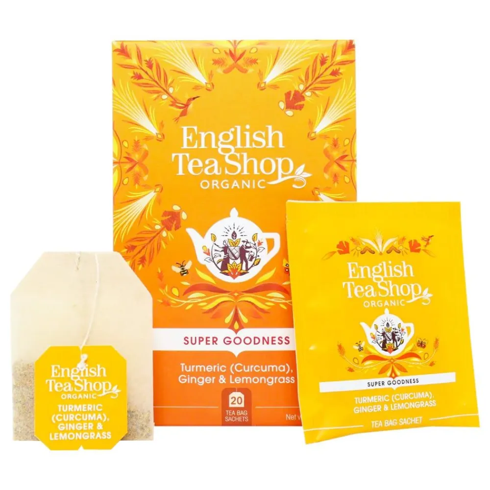 ETS - Kurkuma, Ingwer & Zitronengras Tee bio>English Tea Shop Hot