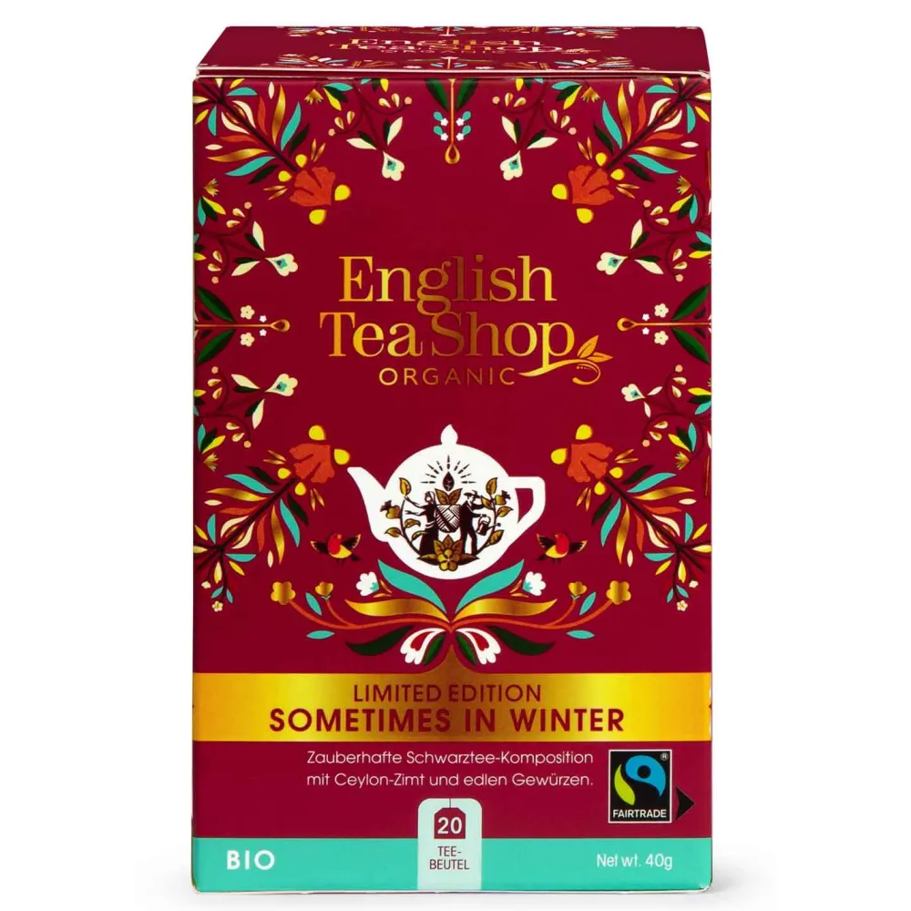 ETS - Sometimes in Winter bio Tee>English Tea Shop Sale