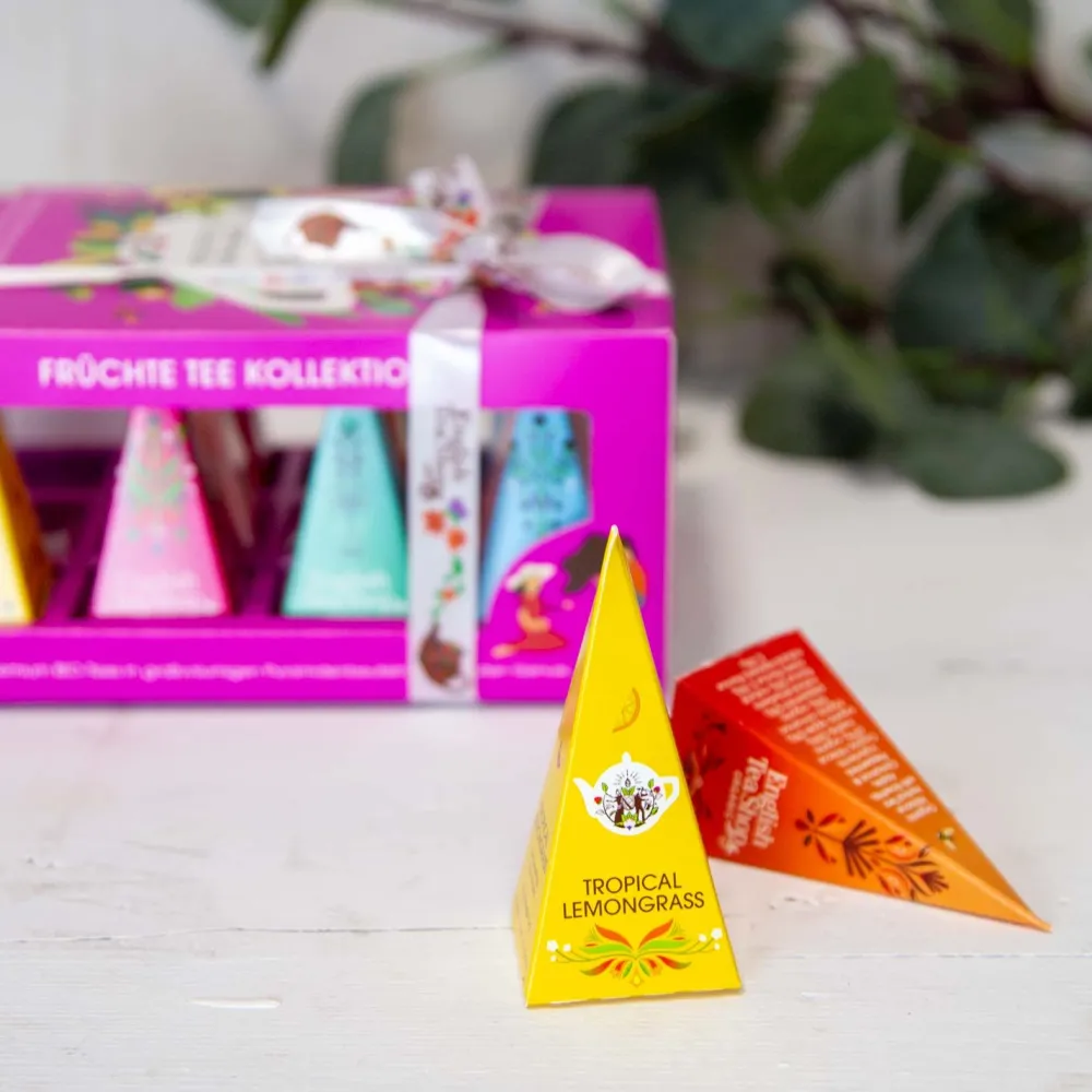 ETS - Super Fruit Tee Kollektion bio - Teegeschenk mit Schleife>English Tea Shop Clearance