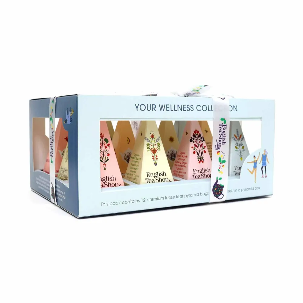 ETS - Wellness Tee Kollektion bio - Teegeschenk mit Schleife|English Tea Shop