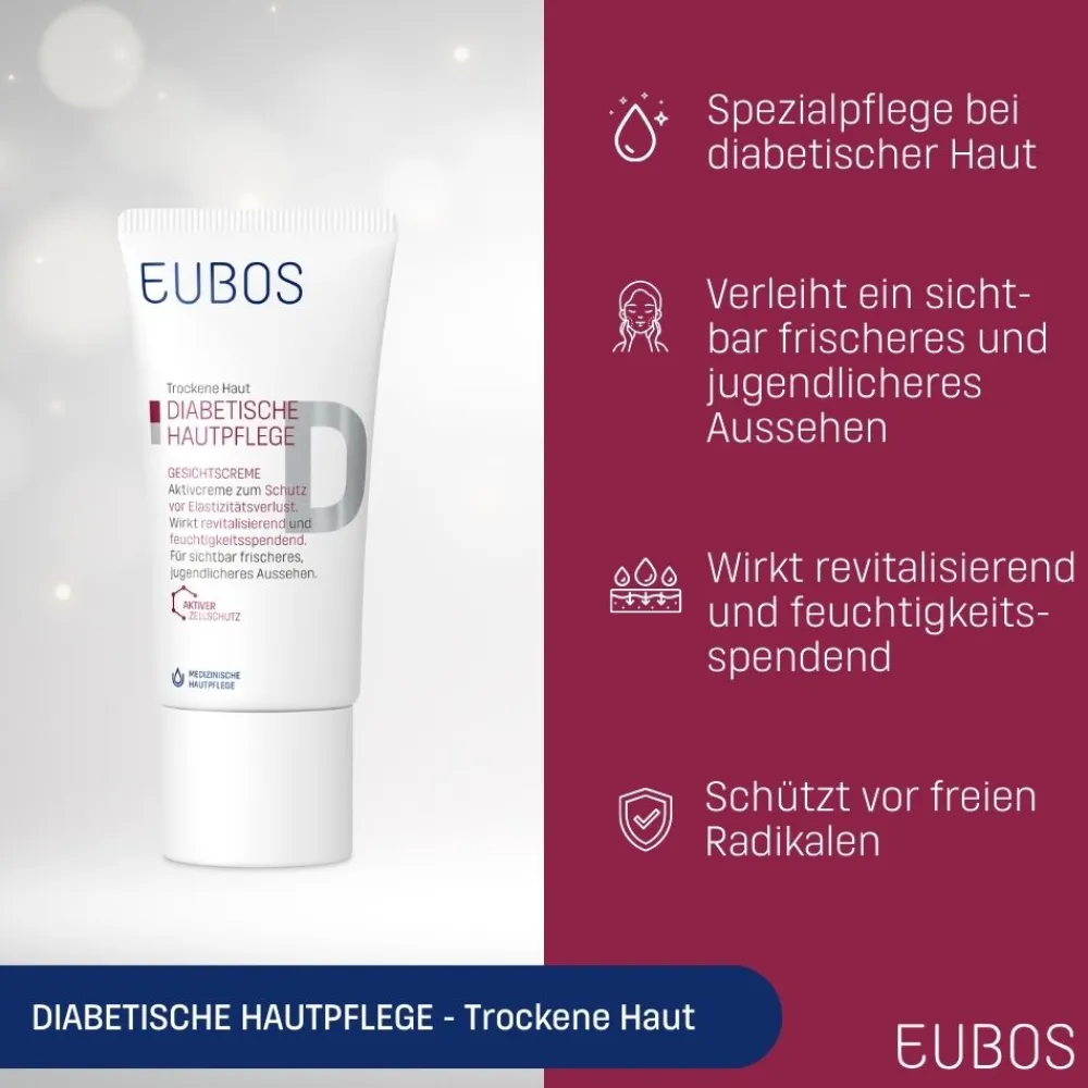 ® DIABETISCHE HAUTPFLEGE GESICHTSCREME|Eubos Clearance