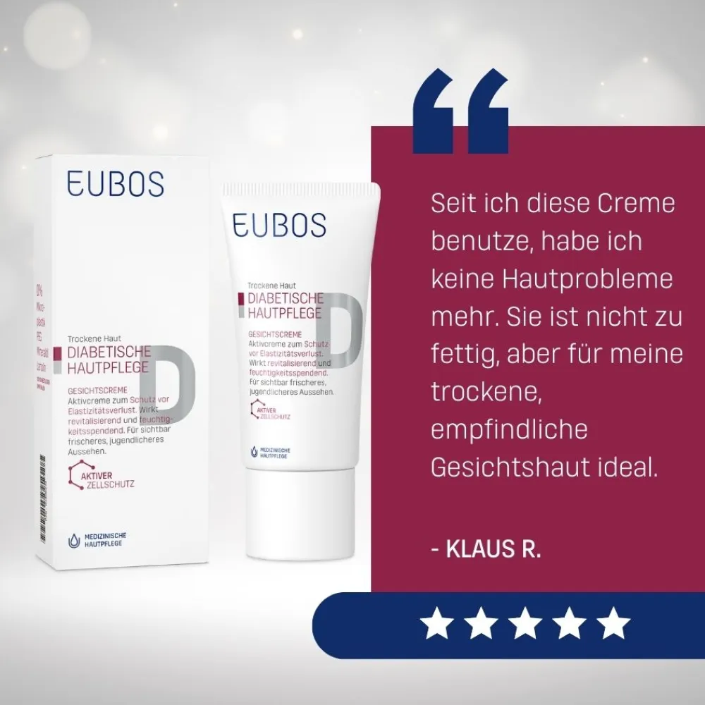 ® DIABETISCHE HAUTPFLEGE GESICHTSCREME|Eubos Clearance