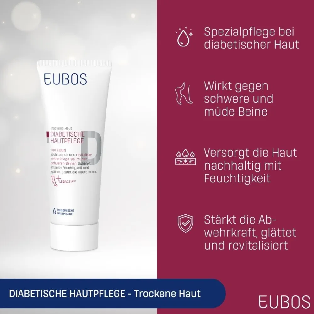 ® MED DIABETES HAUT SPEZIAL Fuß & Bein Multi Activ>Eubos Discount