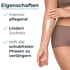 ® AtopiControl Beruhigende Reichhaltige Lotion beruhigt die Haut bei Neurodermitis - Jetzt 20 % mit dem Code 20 sparen|Eucerin Best