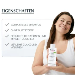 DermoCapillaire Hypertolerant Shampoo – besonders hautfreundliches und mildes Shampoo für hypersensible Kopfhaut - Jetzt 20 % mit dem Code 20 sparen>Eucerin Best
