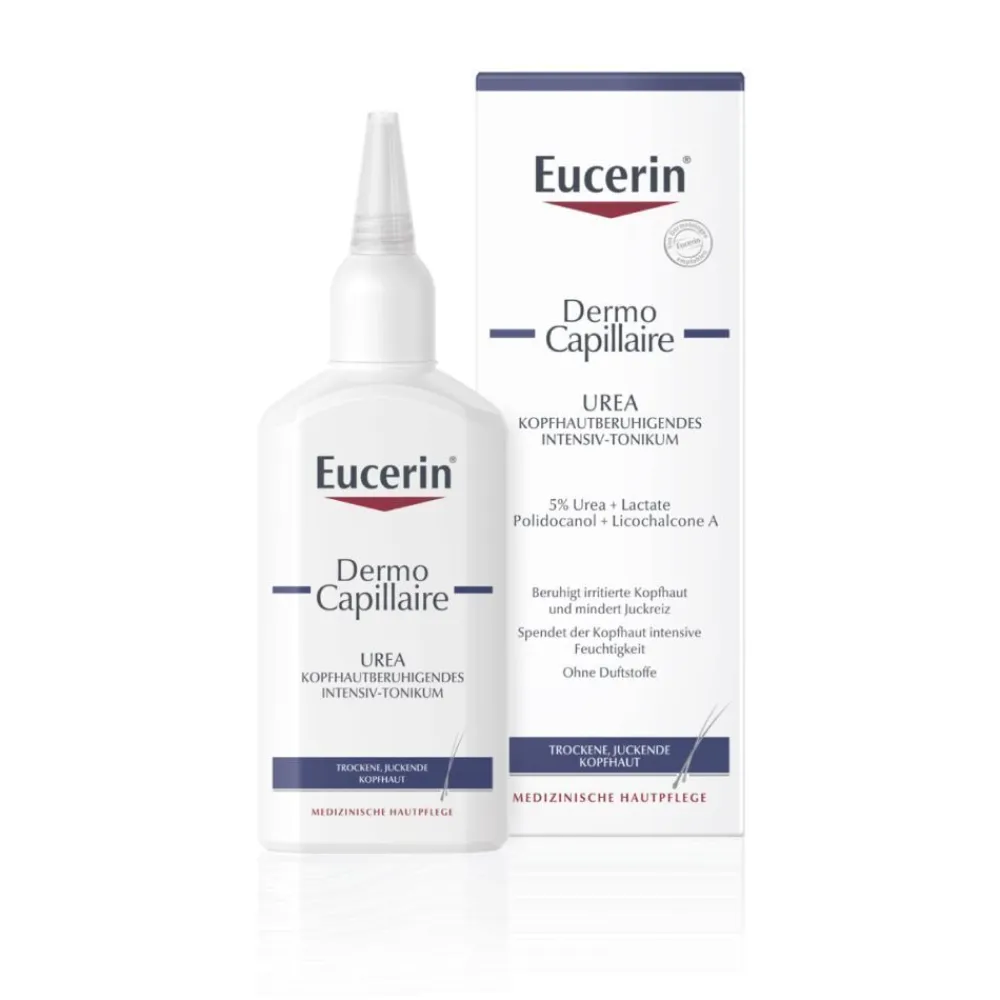 DermoCapillaire Urea Kopfhautberuhigendes Intensiv-Tonikum – Beruhigt trockene und juckende Kopfhaut & spendet Feuchtigkeit - Jetzt 20 % mit dem Code 20 sparen|Eucerin Sale