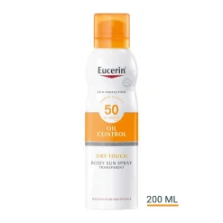 ® Oil Control Dry Touch Spray LSF 50 – Sonnenschutzspray, auch für empfindliche und zu Akne neigende Haut - Jetzt 20 % mit dem Code 20 sparen>Eucerin Clearance