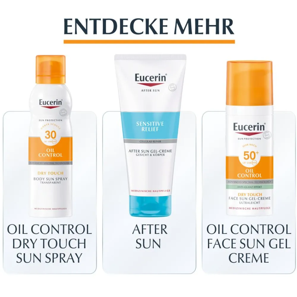 ® Oil Control Dry Touch Spray LSF 50 – Sonnenschutzspray, auch für empfindliche und zu Akne neigende Haut - Jetzt 20 % mit dem Code 20 sparen>Eucerin Clearance