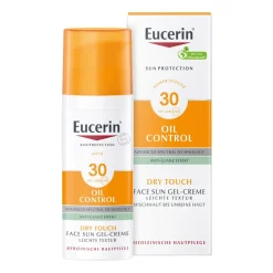 ® Oil Control Face Sun Gel-Creme LSF 30 – hoher Sonnenschutz mit 8 Stunden Anti-Glanz Effekt, auch für zu Akne neigende Haut - Jetzt 20 % mit dem Code 20 sparen|Eucerin Online