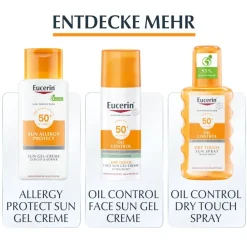 ® Oil Control Sun Spray Transparent LSF 50+ – Sonnenschutzspray mit leichter Textur, auch für zu Akne neigende Haut - Jetzt 20 % mit dem Code 20 sparen|Eucerin Clearance