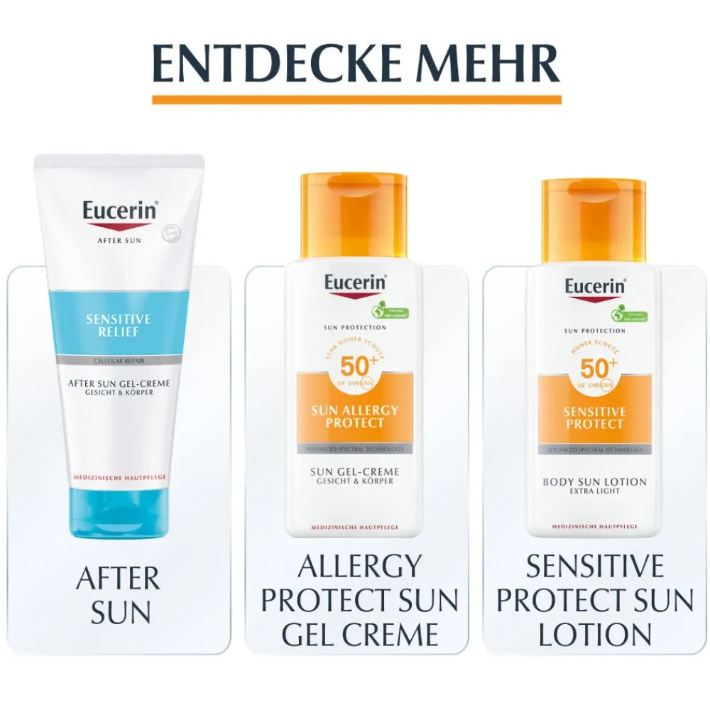 ® Sensitive Protect Face Sun Creme LSF 50+ – sehr hoher Sonnenschutz für trockene und empfindliche Gesichtshaut - Jetzt 20 % mit dem Code 20 sparen|Eucerin Outlet