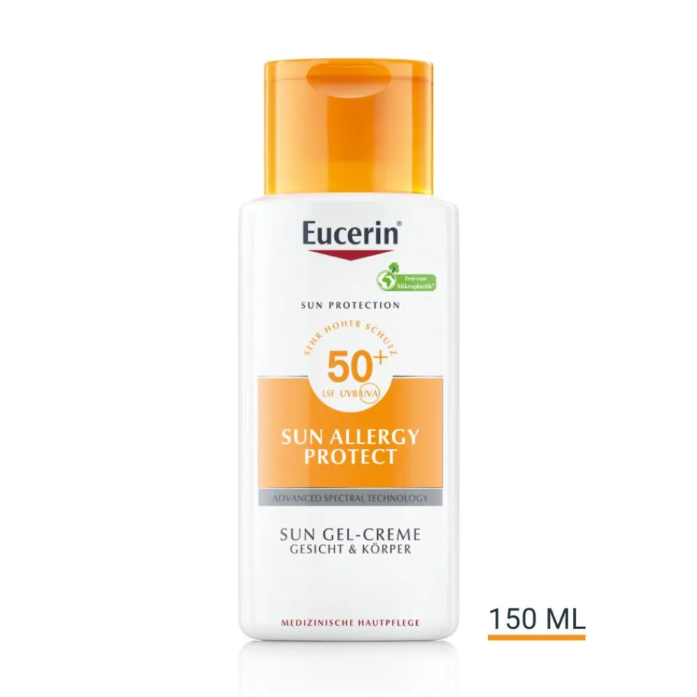 ® Sun Allergy Protect Gel-Creme LSF 50+ – Sonnenschutz für Hauttypen, die zu Sonnenallergien neigen - Jetzt 20 % mit dem Code 20 sparen|Eucerin New