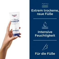 ® UreaRepair PLUS Fußcreme 10 % - Jetzt 20 % mit dem Code 20 sparen|Eucerin New