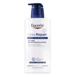 ® UreaRepair 5% Urea Feuchtigkeitslotion – 48h intensive Pflege für trockene bis sehr trockene Haut - Jetzt 20 % mit dem Code 20 sparen|Eucerin Outlet